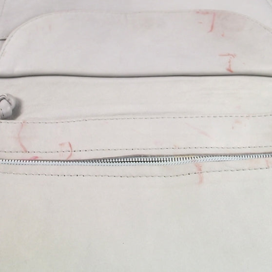 Vintage Woven Shoulder Bag Gray