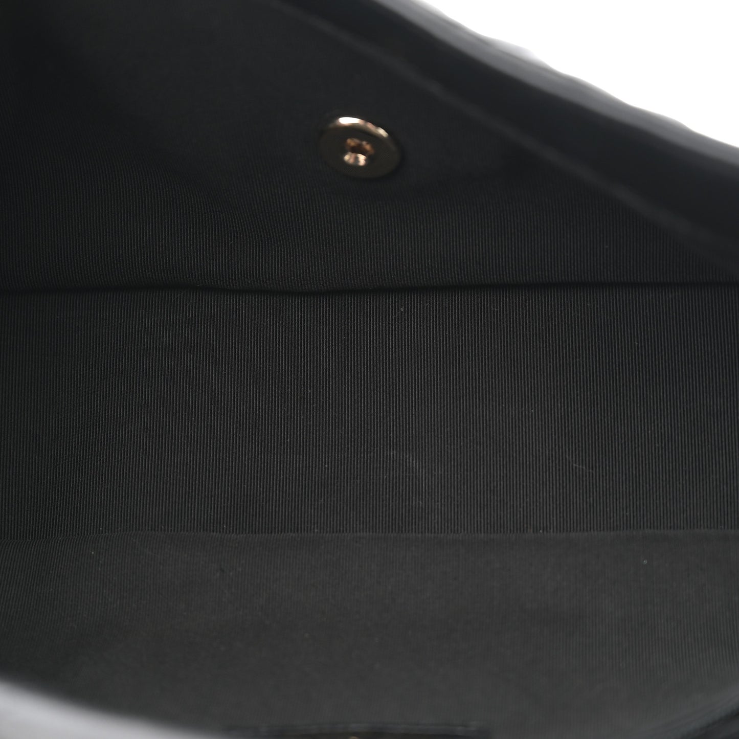 Lambskin Quilted Pearl Studded Flap Black