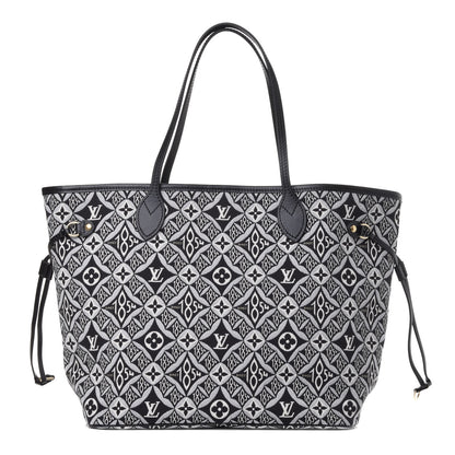 Louis Vuitton Jacquard Since 1854 Neverfull MM Grey 1 of 4