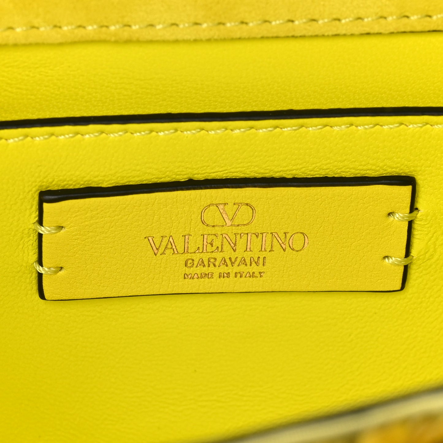 Sequin Crystal Embroidered Mini Vsling Top Handle Bag Yellow