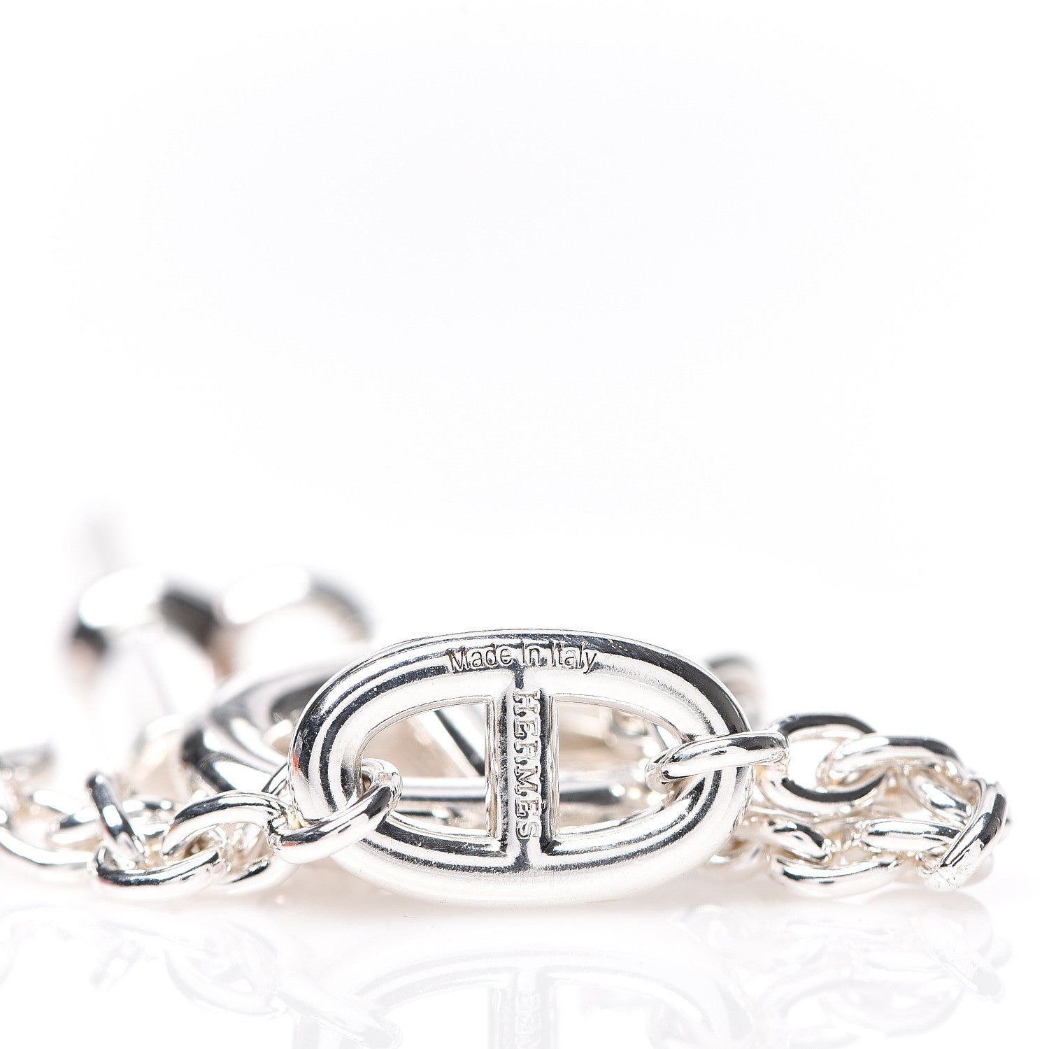 Hermes Sterling Silver Farandole Bracelet ST 3 of 3