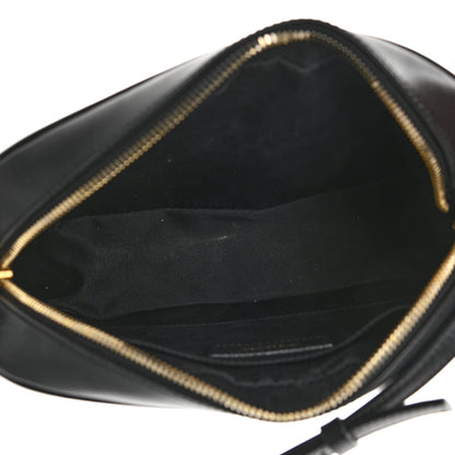 Saint Laurent Calfskin Matelasse Monogram Lou Camera Bag Black 5 of 8