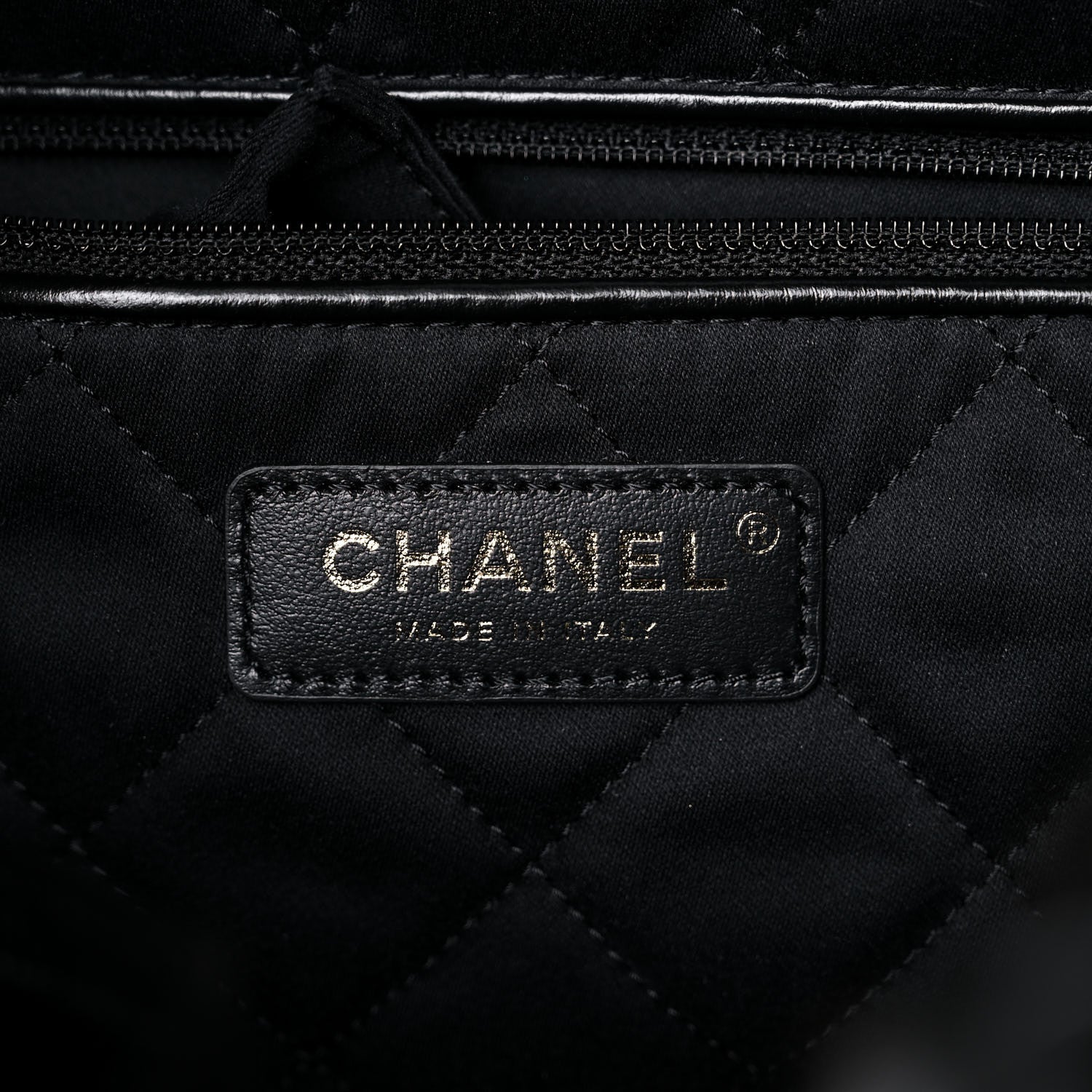 Chanel Shiny Calfskin Quilted Small Chanel 22 Black 7 of 13