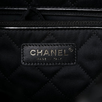 Chanel Shiny Calfskin Quilted Small Chanel 22 Black 7 of 13
