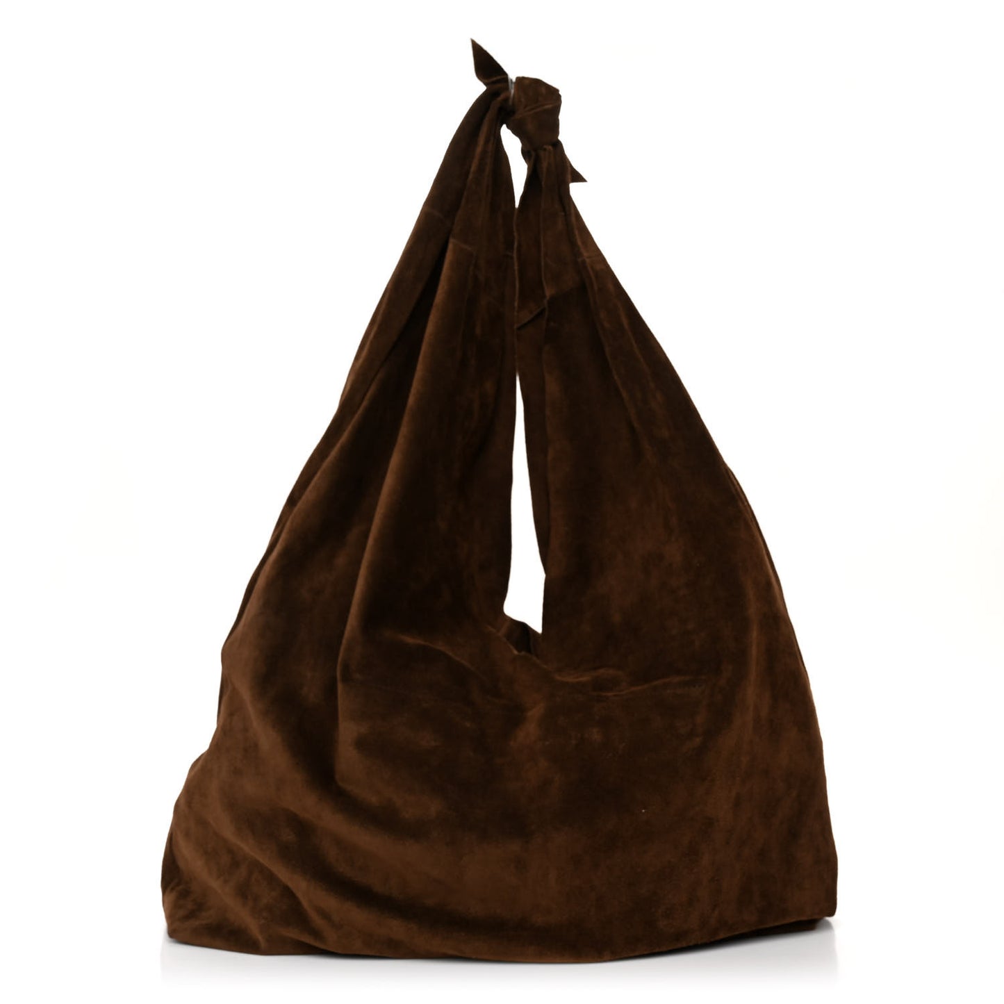 Suede Bindle Bag Espresso