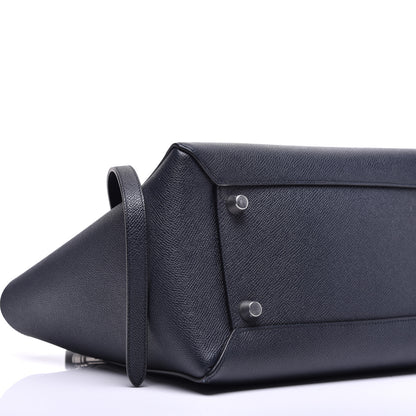 Celine Grained Calfskin Mini Belt Bag Navy 8 of 9