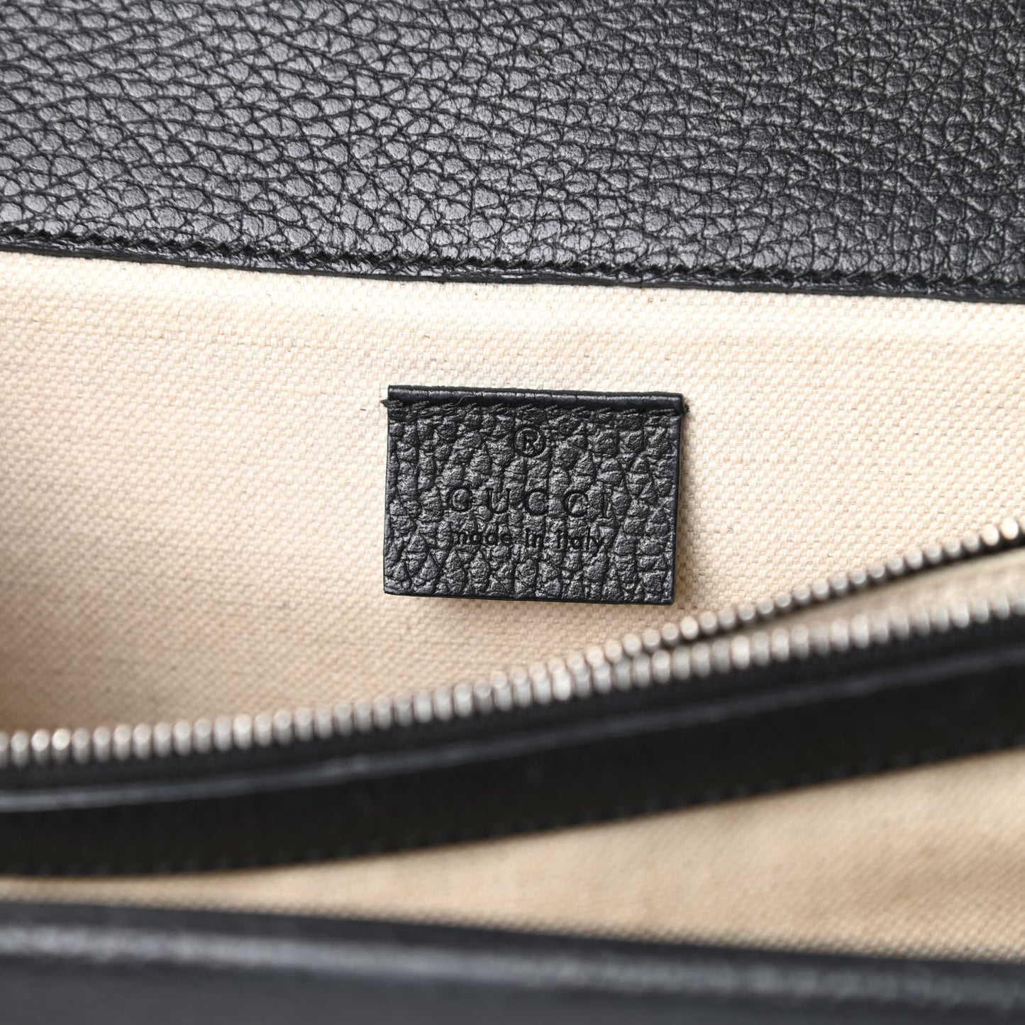 Pebbled Calfskin Small Dionysus Shoulder Bag Black