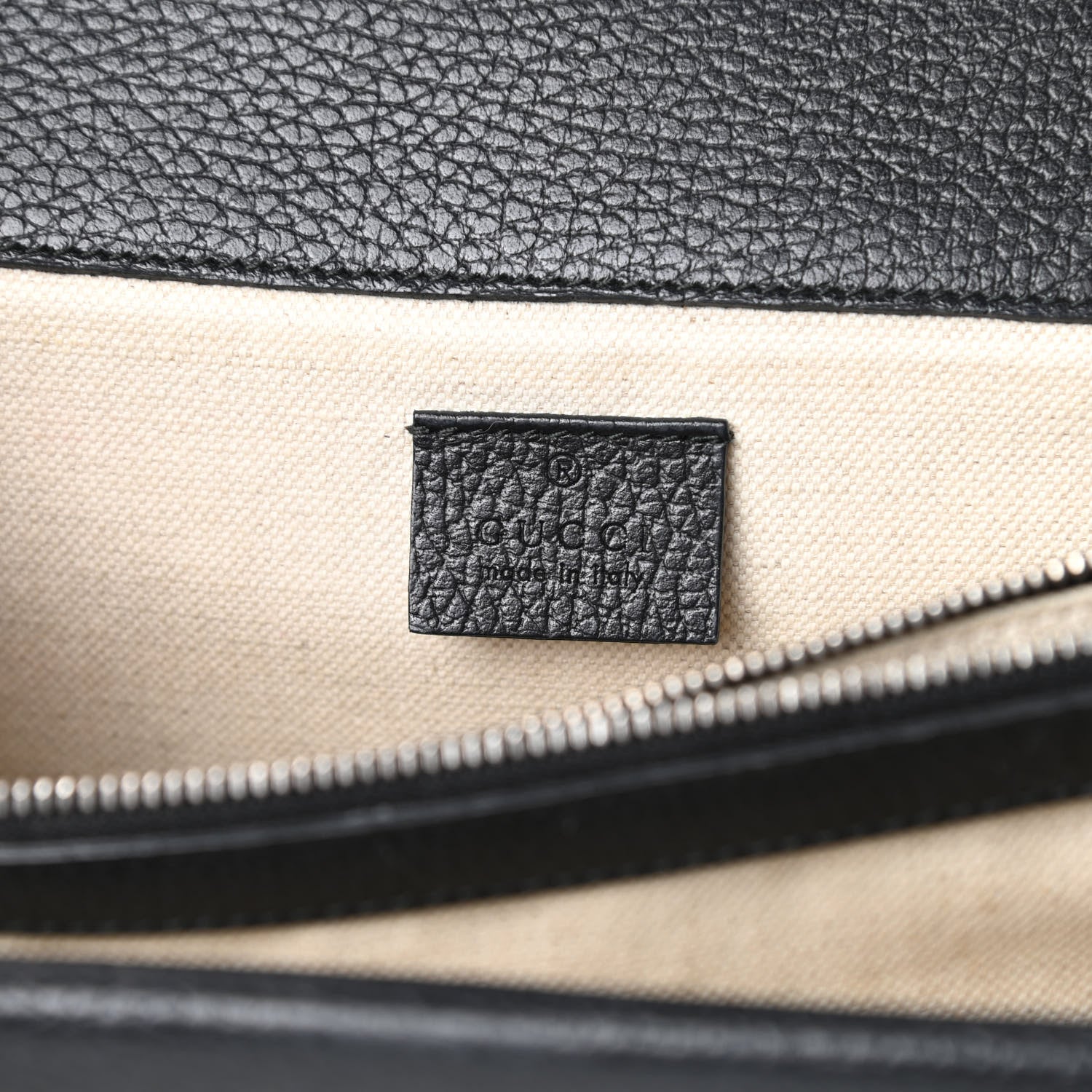 Gucci Pebbled Calfskin Small Dionysus Shoulder Bag Black 6 of 15