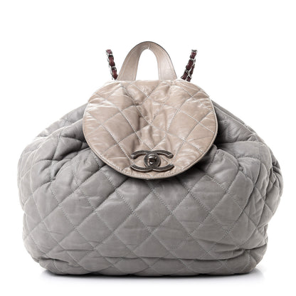 Chanel Iridescent Calfskin Quilted In The Mix Backpack Grey 1 of 8