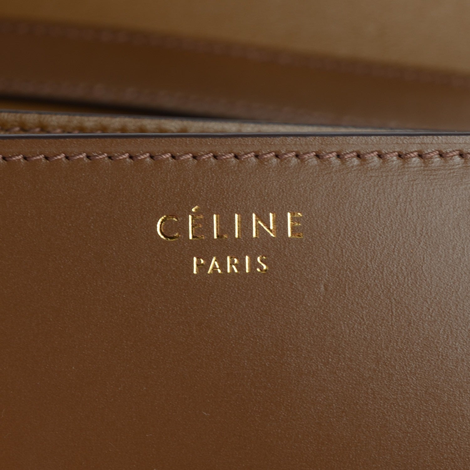 Celine Smooth Calfskin Medium Classic Box Flap Bag Chestnut 6 of 8