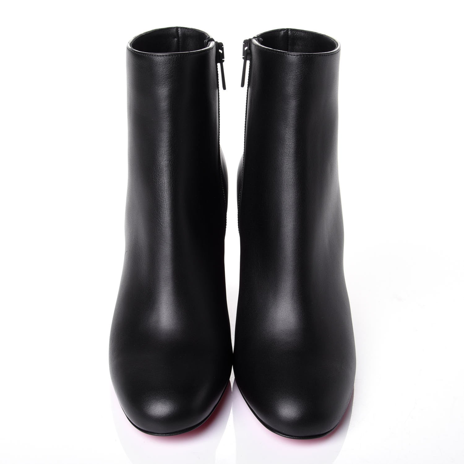 Christian Louboutin Calfskin Turela 85 Ankle Boots 36.5 Black 5 of 10