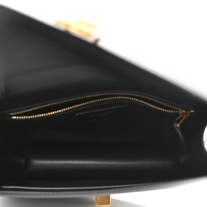 Saint Laurent Smooth Calfskin Carre Satchel Black 5 of 12