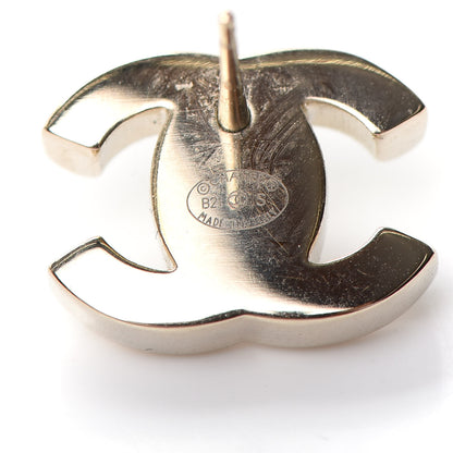 Chanel Metal CC Turnlock Earrings Gold 4 of 4