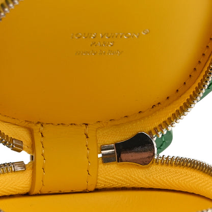 Louis Vuitton Monogram Calfskin LV Turtle Pouch Bag Charm Brown 3 of 5