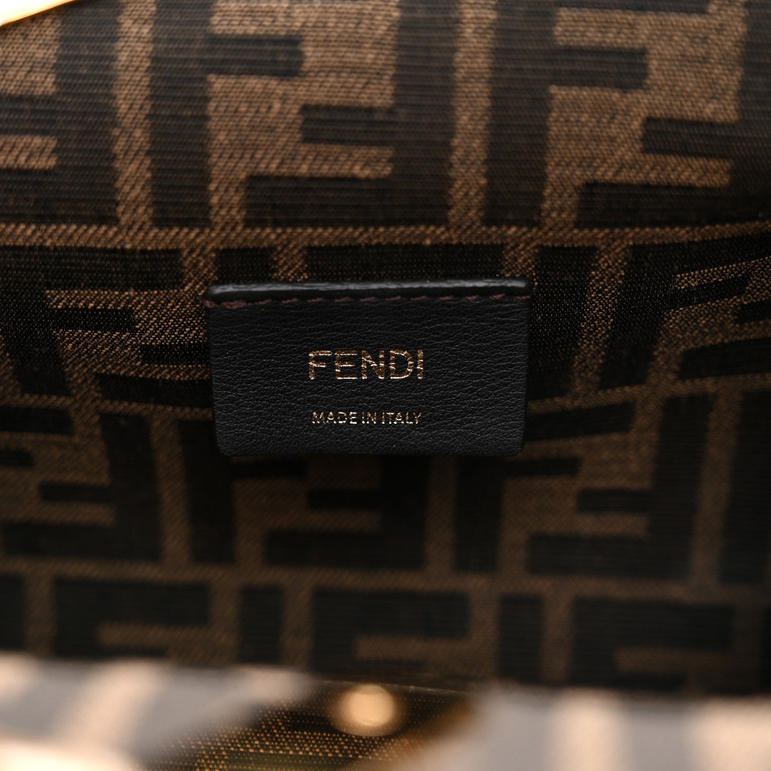 Fendi Shiny Nappa Small Fendi First Poudre 6 of 12