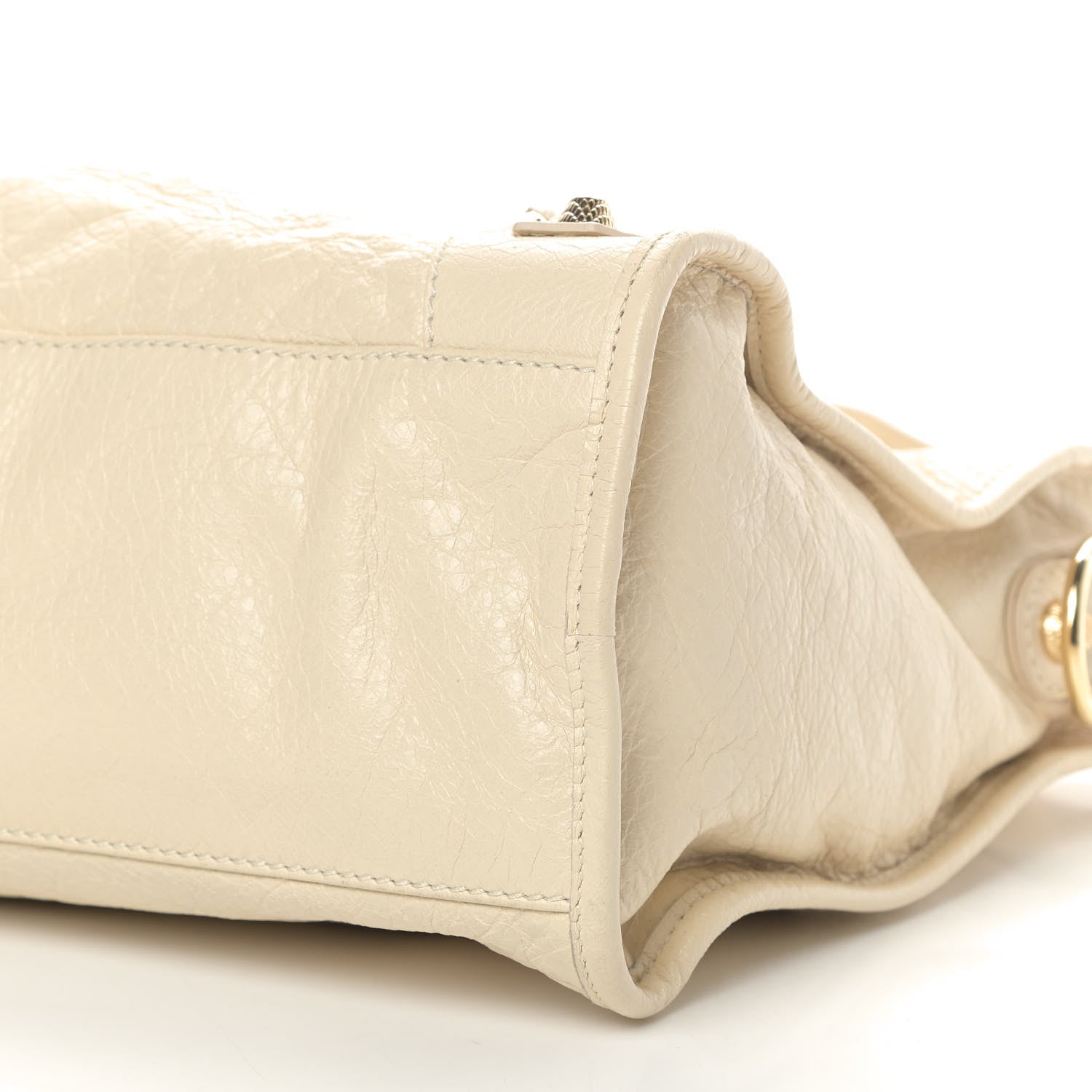 Balenciaga Agneau Giant 12 Gold Hardware City Blanc Creme Light Craie 7 of 12