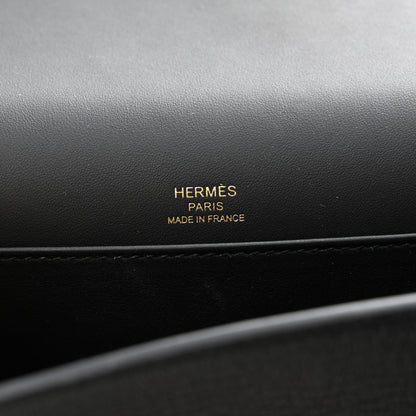 Hermes Chevre Mysore Geta Black 6 of 13