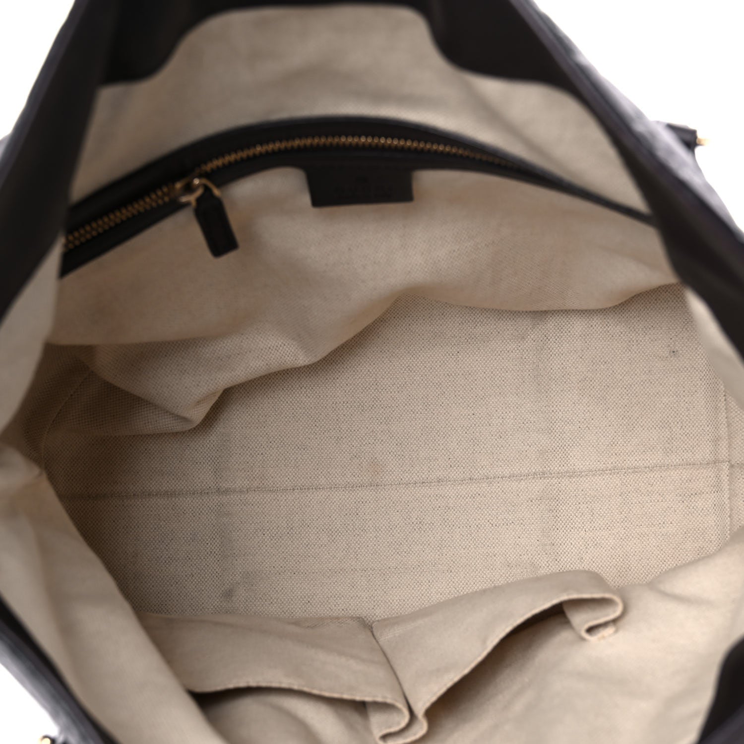 Gucci Guccissima Medium Bree Foldover Tote Chocolate 5 of 22