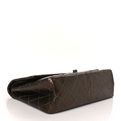 Chanel Metallic Aged Calfskin Quilted 2.55 Reissue 226 Flap Dark Copper 4 of 9