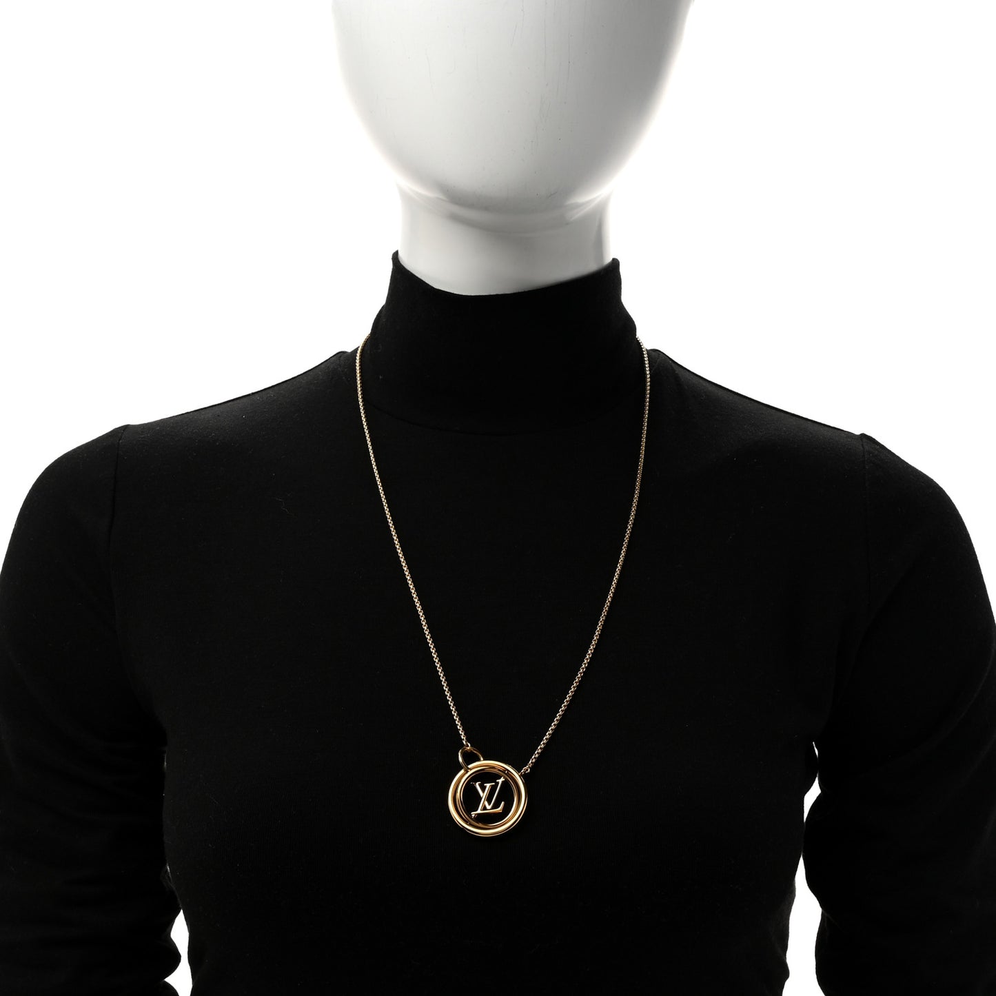 Metal Collier LV Stellar Necklace Gold