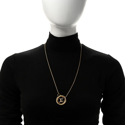 Louis Vuitton Metal Collier LV Stellar Necklace Gold 2 of 7