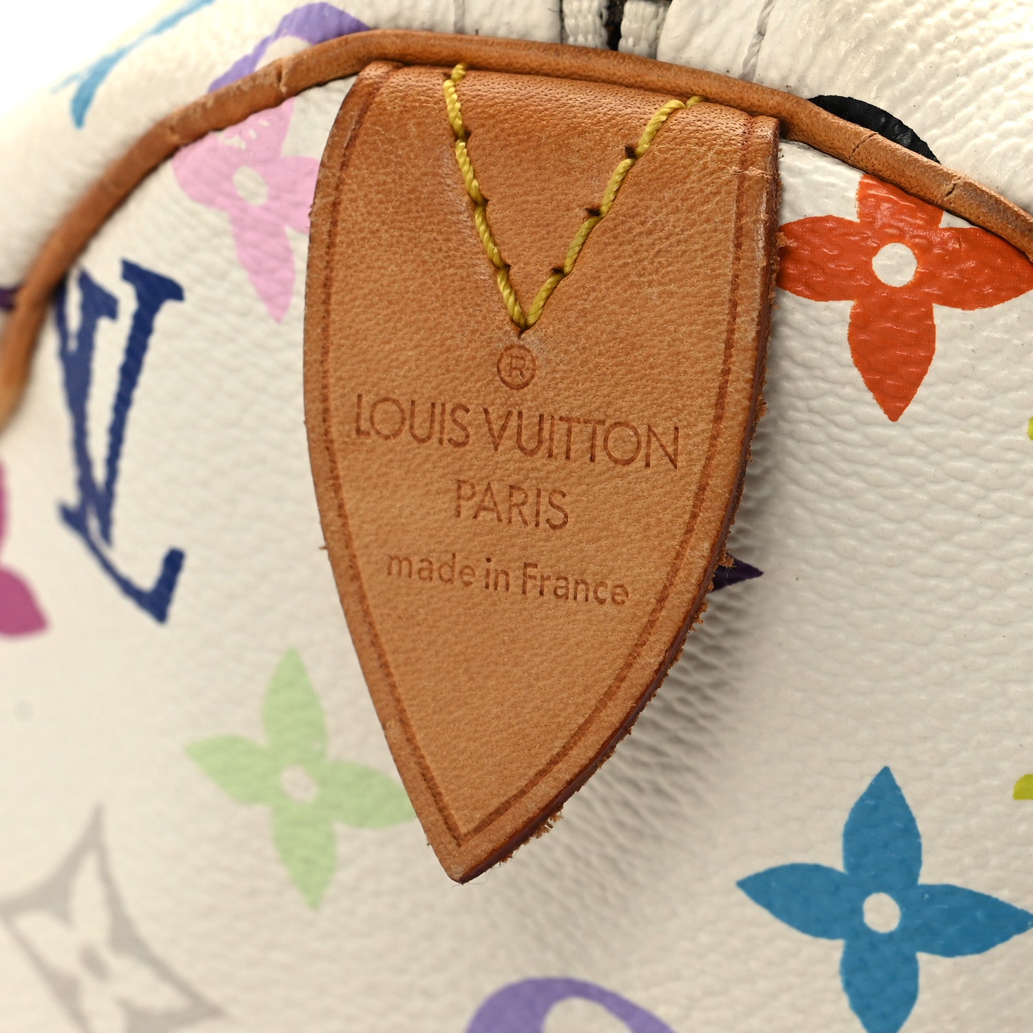 Louis Vuitton Monogram Multicolor Speedy 30 White 6 of 12