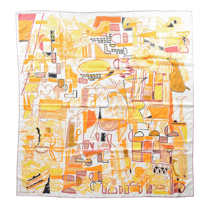 Hermes Silk Modernisme Tropical 140 Scarf 1 of 3