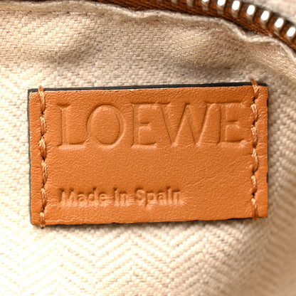 Loewe Calfskin Woven Small Puzzle Bag Honey Multicolor 6 of 14