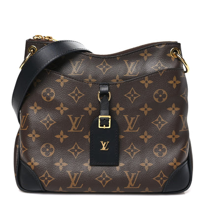 Louis Vuitton Monogram Odeon PM Black 1 of 9