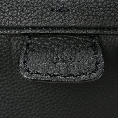 Chloe Grained Calfskin Small Edith Top Handle Bag Black 6 of 11