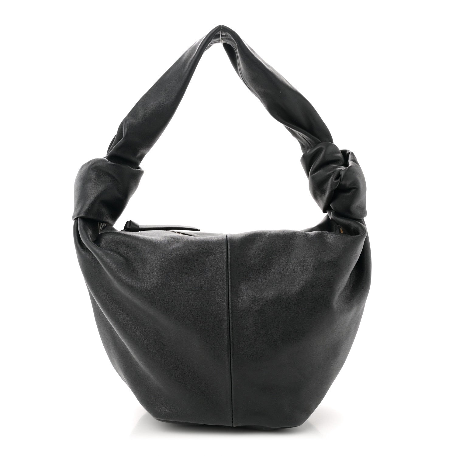 Bottega Veneta Calfskin Teen Double Knot Hobo Black 1 of 10