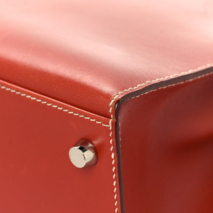 Hermes Box Kelly Sellier 28 Brique 12 of 18