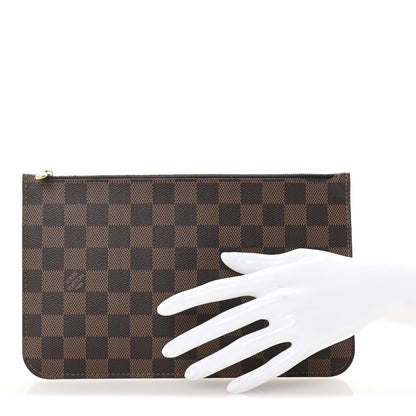 Louis Vuitton Damier Ebene Neverfull MM GM Pochette 2 of 6