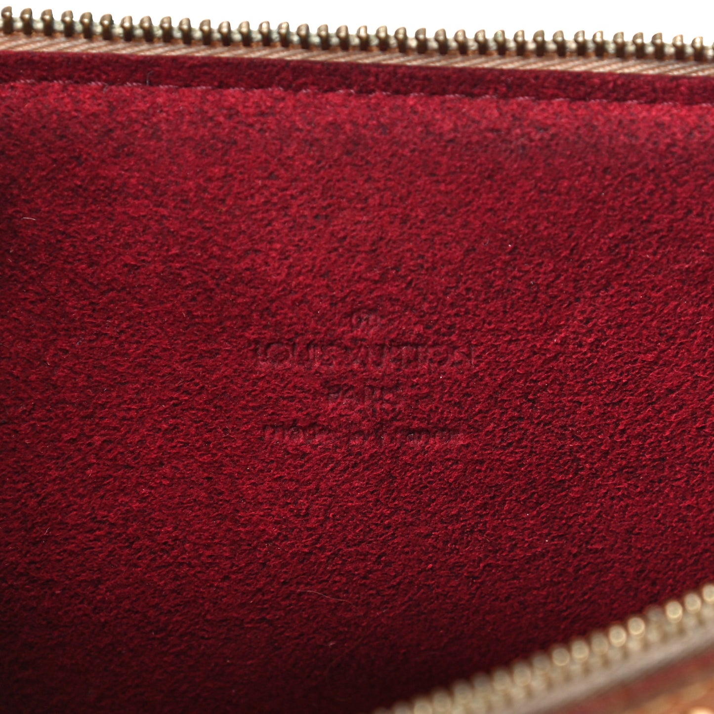 Monogram Multicolor Pochette Accessories White