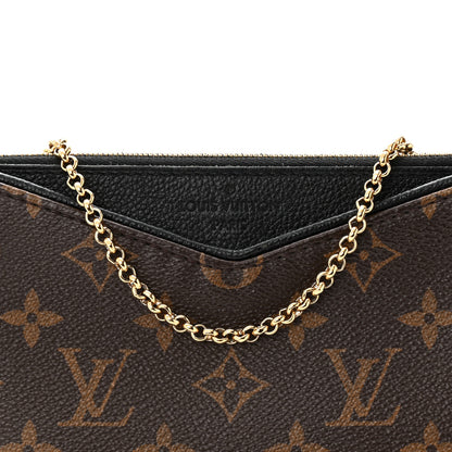 Louis Vuitton Monogram Pallas Clutch Black 8 of 10