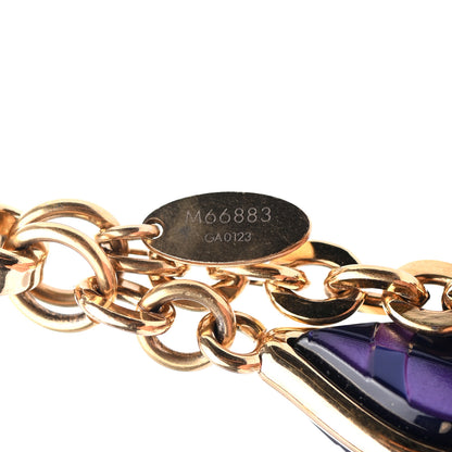 Louis Vuitton Mosaique Bag Charm Blue 3 of 6