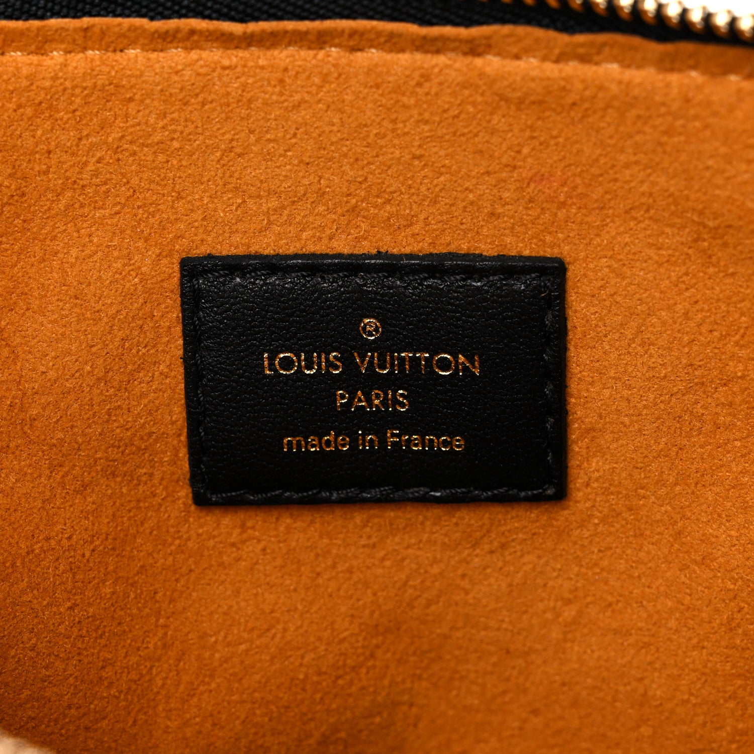 Louis Vuitton Lambskin Embossed Monogram Coussin MM Black 7 of 9