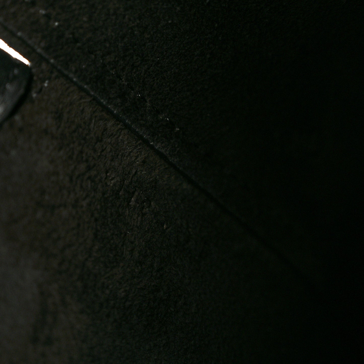 Grained Calfskin Nano Belt Bag Black