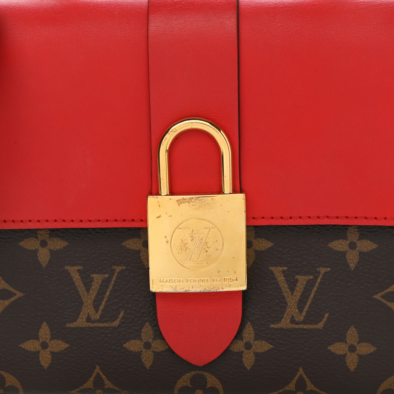 Louis Vuitton Monogram Locky BB Coquelicot 8 of 16