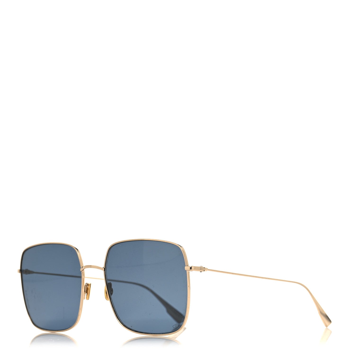 Christian Dior Metal Stellaire 1 Square Sunglasses Gold 1 of 10