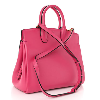 Salvatore Ferragamo Calfskin Medium Studio Bag Phoenix Pink 3 of 12