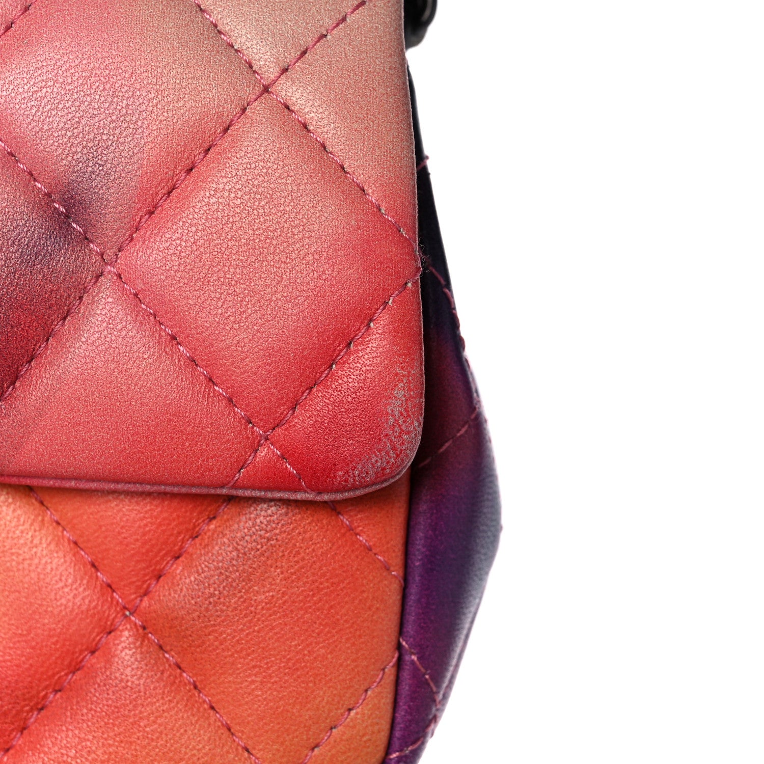Chanel Lambskin Quilted Extra Mini Flower Power Flap Multicolor 12 of 12
