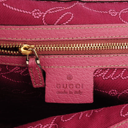 Gucci Monogram Charmy Medium Shoulder Bag Pink 6 of 8