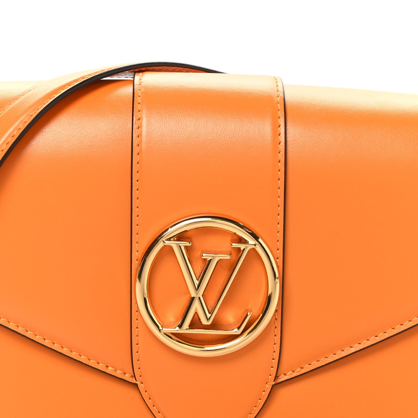 Smooth Calfskin LV Pont 9 Summer Gold