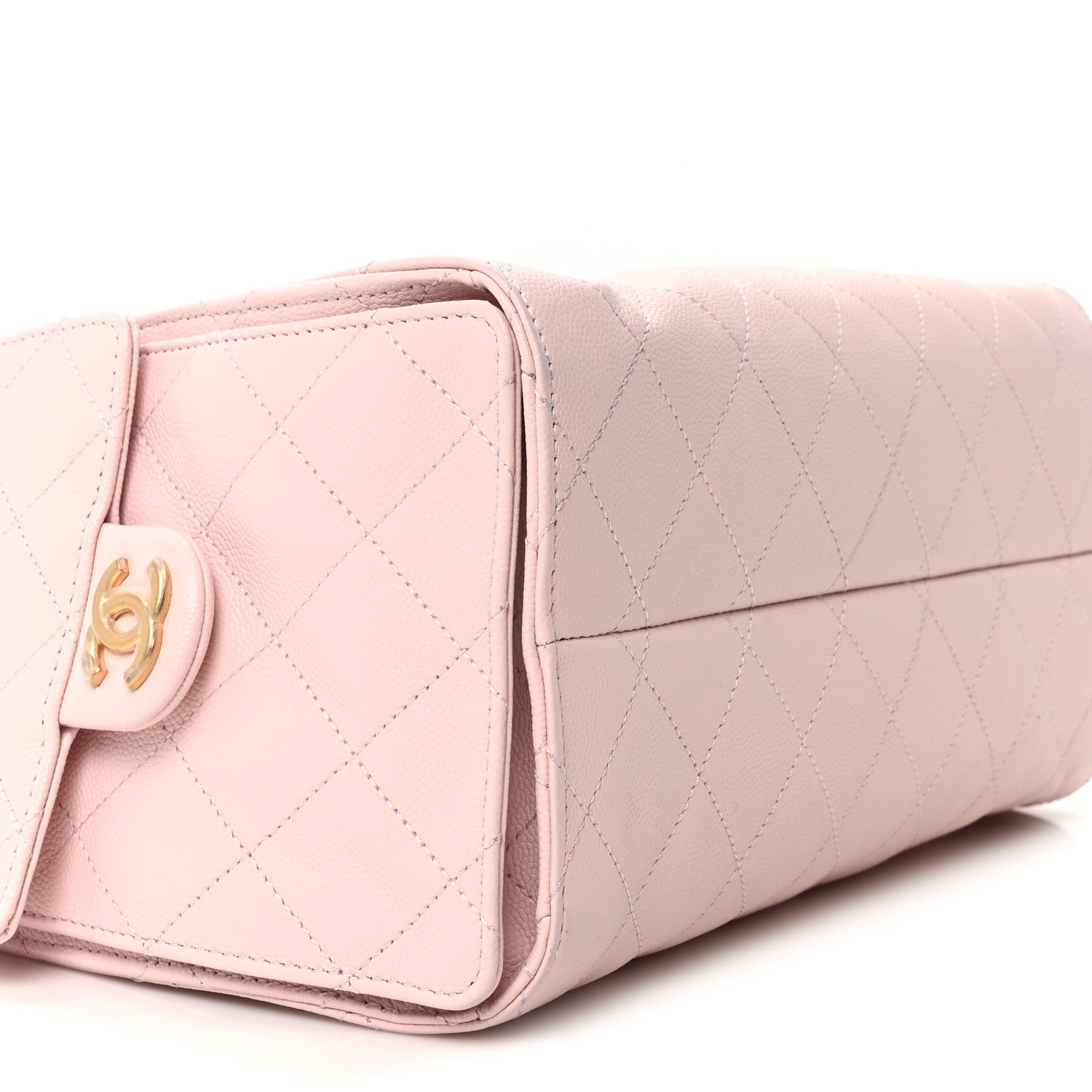 Chanel Caviar Quilted Small Chanel 25 Handbag Light Pink 17 of 21