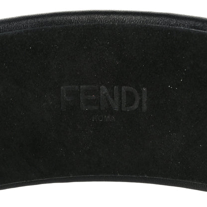 Fendi Lambskin Fendigraphy Headband Black 4 of 4