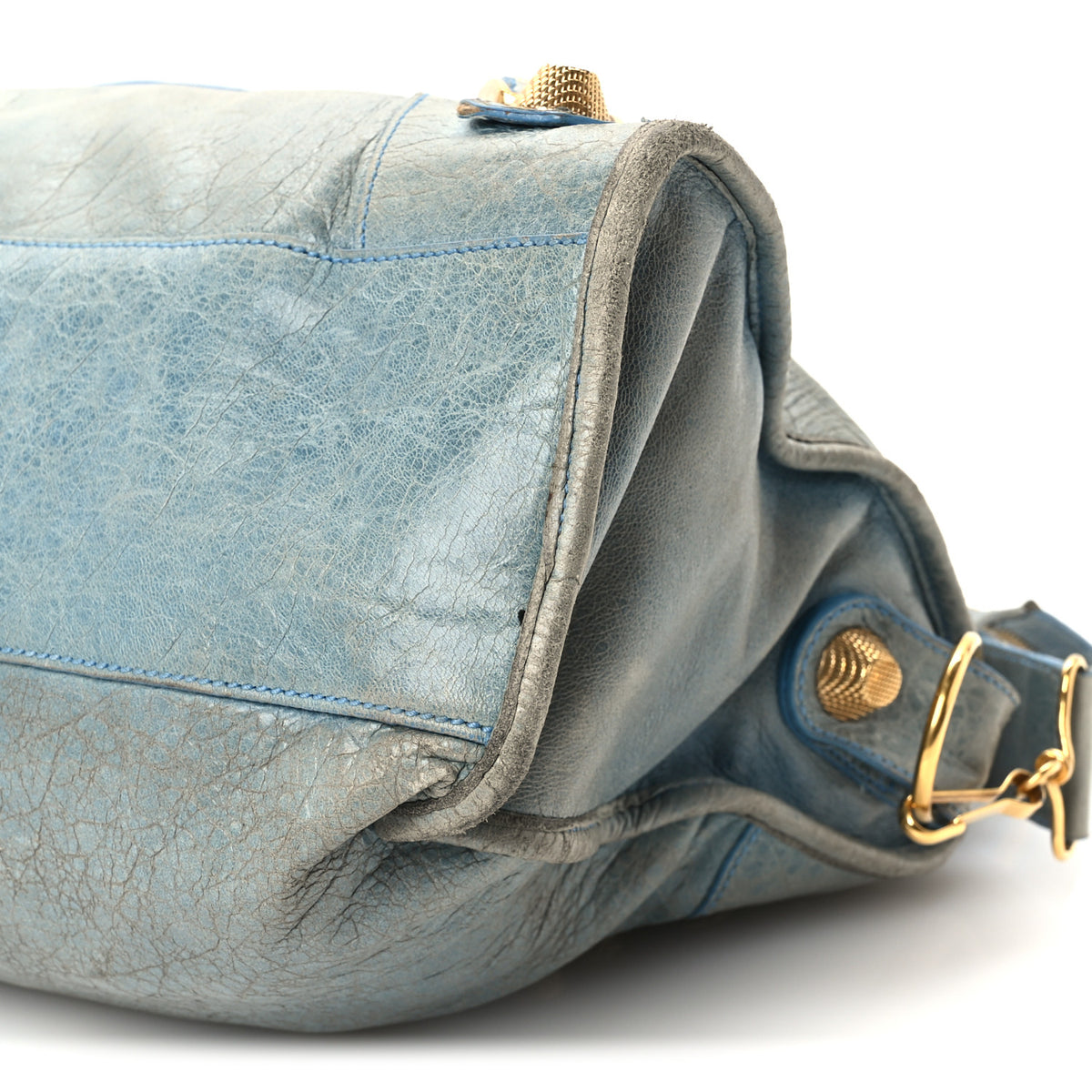 Balenciaga Agneau Giant 21 Gold Hardware City Sky Blue 11 of 12