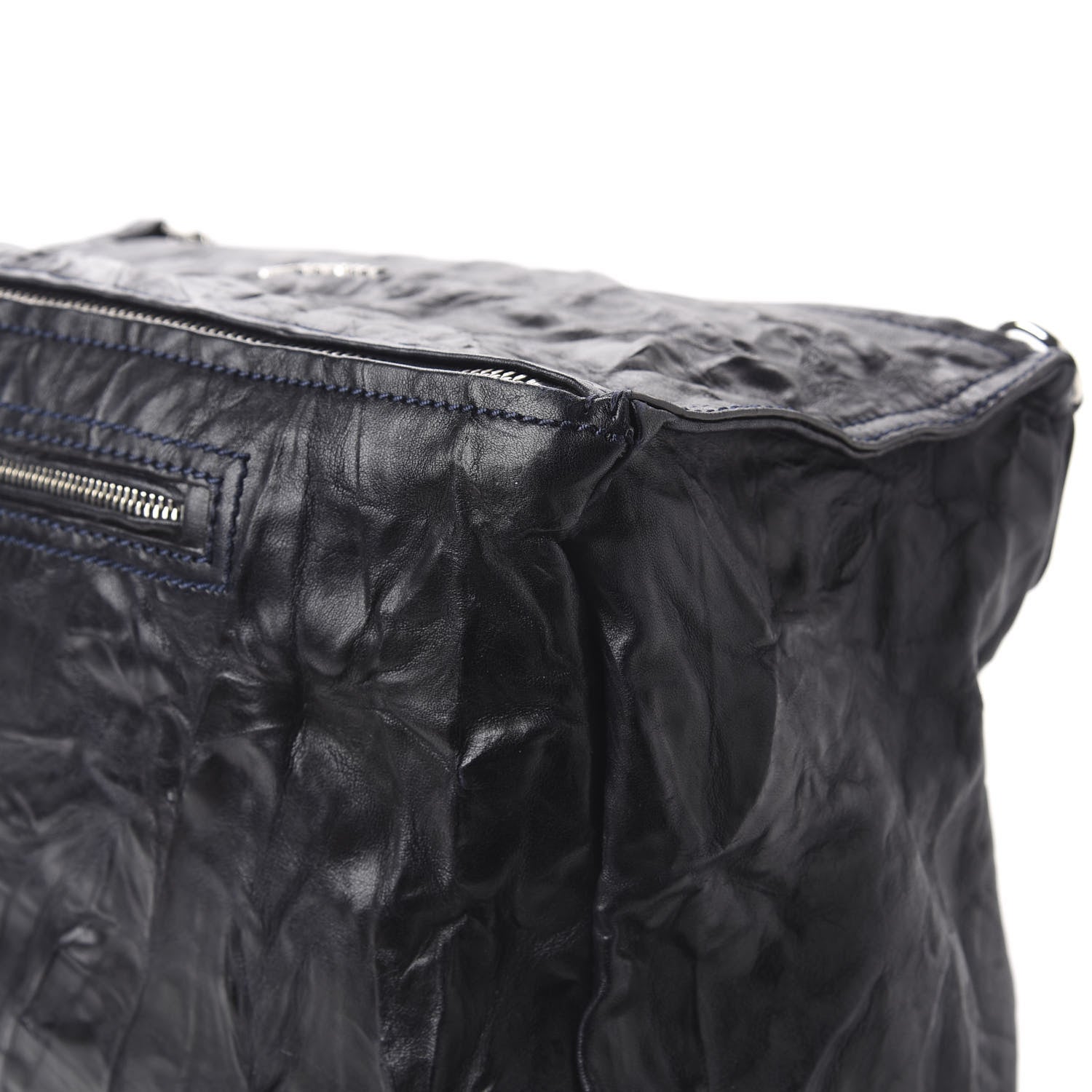 Givenchy Tumbled Sheepskin Medium Pandora Navy 7 of 9