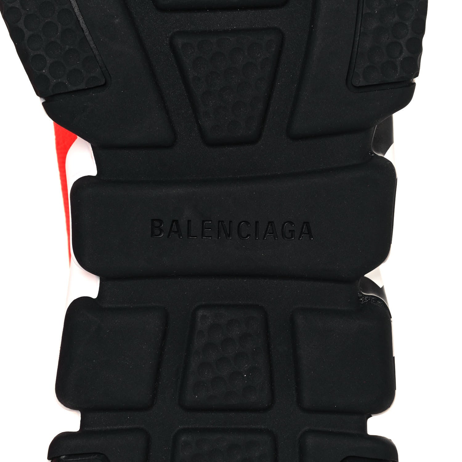 Balenciaga Neoprene Knit Mens Speed Graffiti Sneakers 43 Red White Black 6 of 9