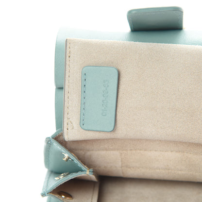 Chloe Suede Calfskin Mini Faye Bracelet Bag Cloudy Blue 10 of 13